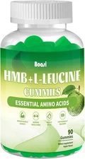 HMB and Leucine Supplements for Men&Women,3000mg,Essential Amino Acids Supplemen