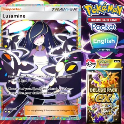 Lusamine Full Art - Deluxe Pack EX   Pokémon TCG Pocket 