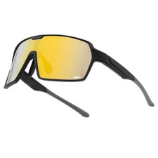 Karsaer Oversized Sports Sunglasses for Men Women, Large Frame UV Protection ...
