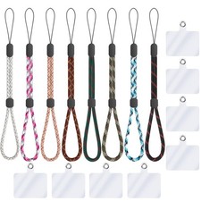 FrgKbTm Hand Wrist Strap Lanyard, 8 Pcs Adjustable Nylon Wrist Strap Lanyard,...