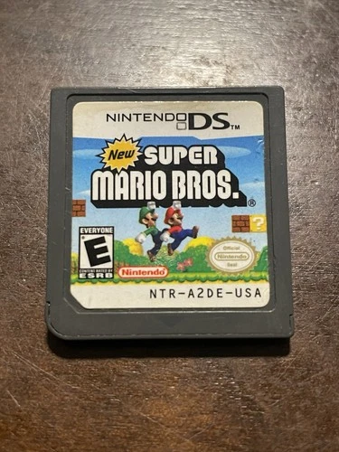 New Super Mario Bros. (Nintendo DS, 2006) Game Cartridge Only