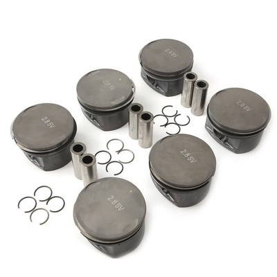 Pistons & Rings Set Φ82.51mm Fit For A4/S4/Avant 2.8L 078107065AF 078107103AF