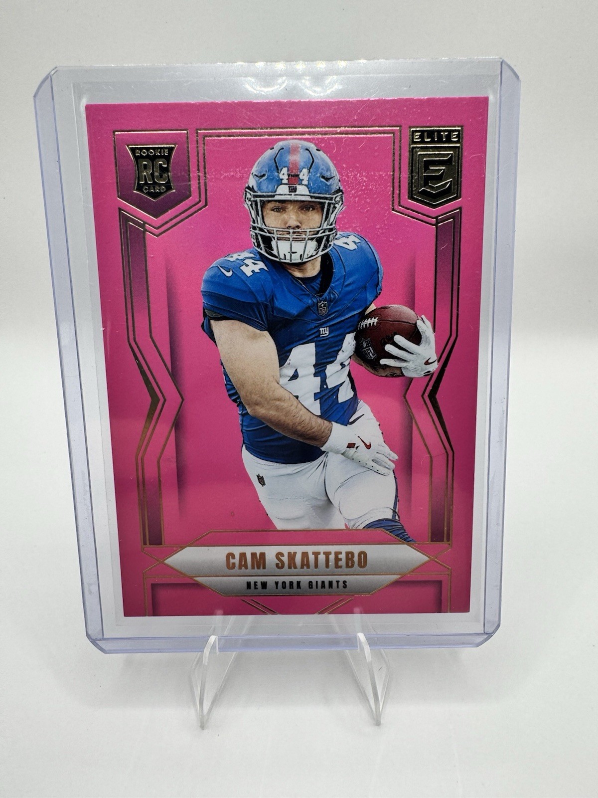 Cam Skattebo 2025 Donruss Elite #153 Pink Giants RC