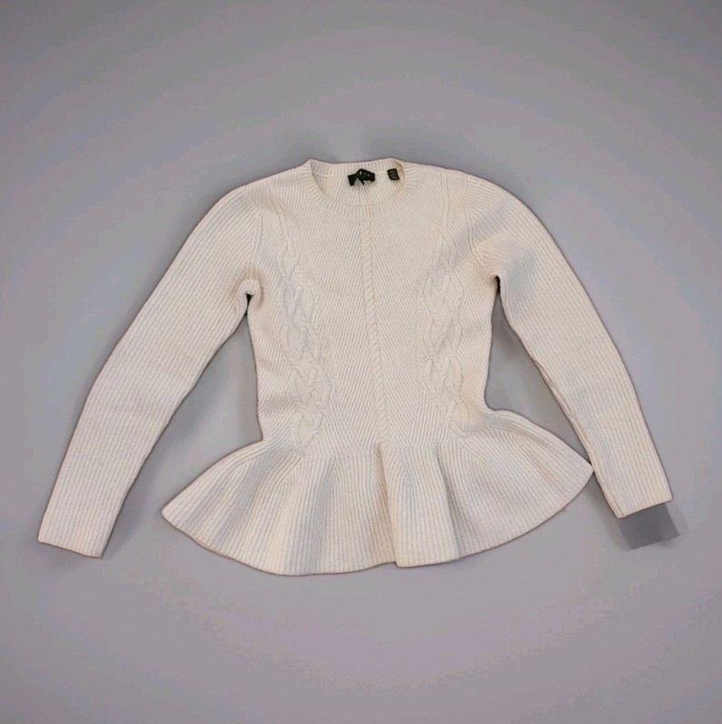Ted Baker Peplum Sweater, Size 2