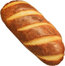 CHELEI2019 15.7" Bread Pillow,Funny Stuffed 15.7inch, Rustic/Multi-colored