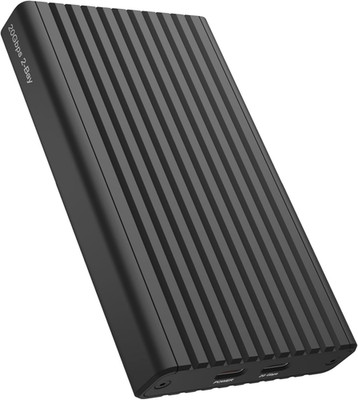 ICY Box 2-Fach M.2 SSD / Nvme Gehäuse, USB 3.2 Gen 2 (20 Gbit/S), Kühlsystem, Du