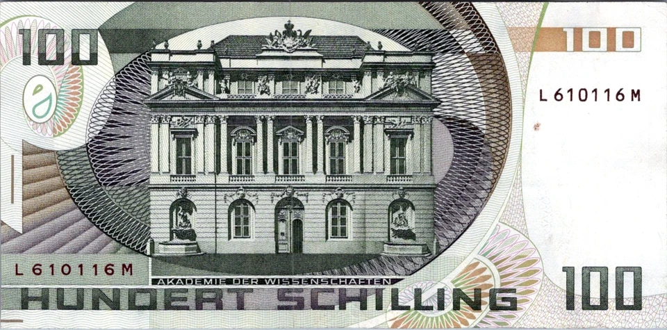 Austria 100 chelines 1984 AU-UNC Pick-150 Foto 2 de 3
