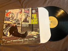 PHIL OCHS I AIN'T MARCHING ANYMORE ORIG ELEKTRA ISSUE VINYL LP VG+/VG++