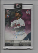 Ozzie Albies 2018 Topps NOW Auto RC Purple /25 #AS-22C SP Autograph Rookie Card. rookie card picture