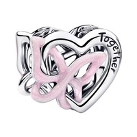 Pandora Schmuck Charm Silber Verschlungenes Herz & Schmetterling 794475C01