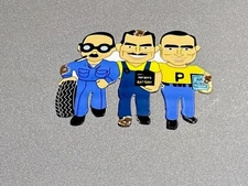 VINTAGE PEP BOYS PORCELAIN SIGN CAR GAS TRUCK OIL MOTORCYCLE