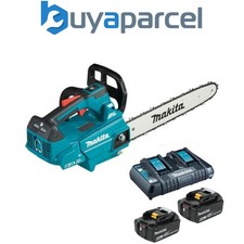 Makita DUC306 Twin 18v 36v LXT Li-Ion Brushless TopHandle Chainsaw 30cm 2x6ah