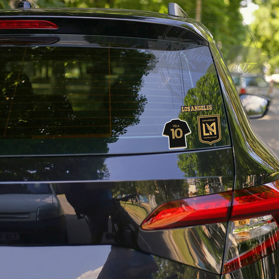 Los Angeles Football Club MLS Soccer A4 Printed Vinyl Decal Sticker ...