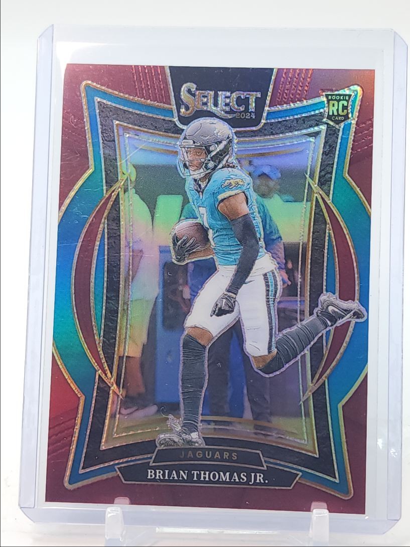 BRIAN THOMAS JR. 2024 SELECT CONCOURSE ROOKIE MAROON PRIZM RC /149 Q4271