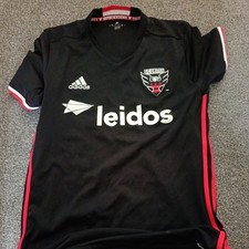 ADIDAS DC United 2016-17 MLSAway Football Shirt M