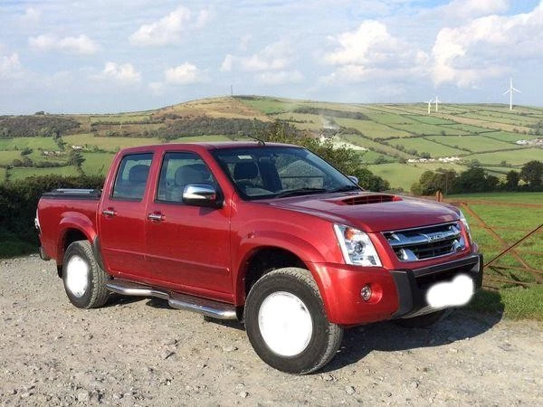 Panel de ajuste trasero de placa de seda Isuzu Rodeo pasajero izquierdo lado cercano MK1 2003-2012F Foto 4 de 4