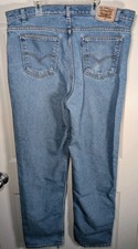 Vintage 1990s Levi's 540 Flex Relaxed Fit Jeans Mens 38x32 Made In USA Brown Tab
