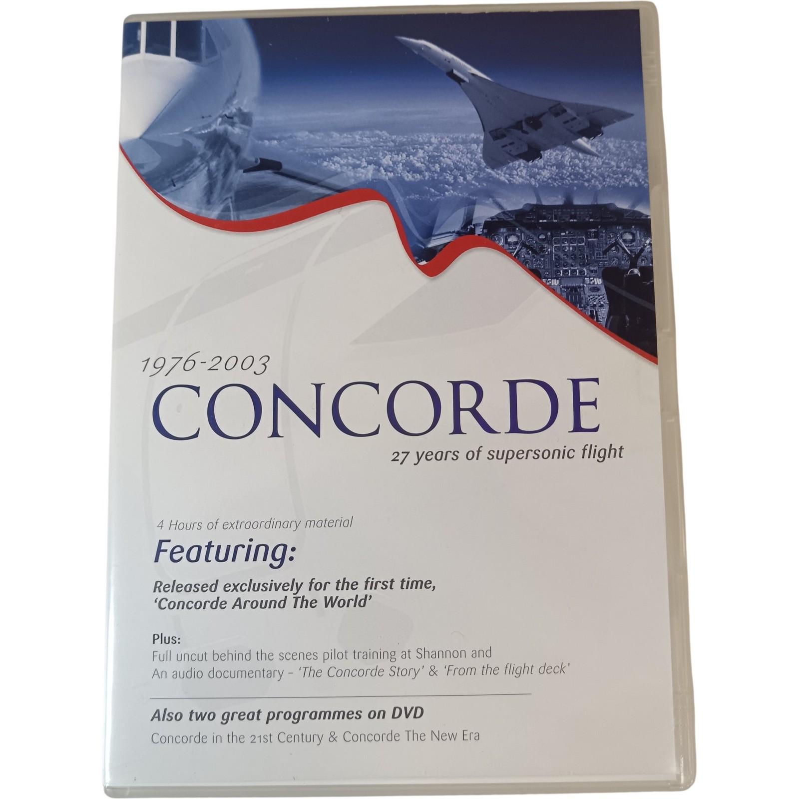 Quantum-Leap Concorde 27 Years Supersonic Flight DVD Documentary Aviation 2003