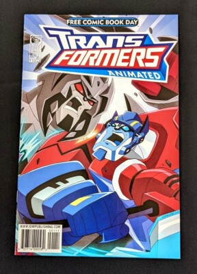 Transformers/G.I.Joe #1 flip book (2009 IDW) Free Comic Book Day in NM
