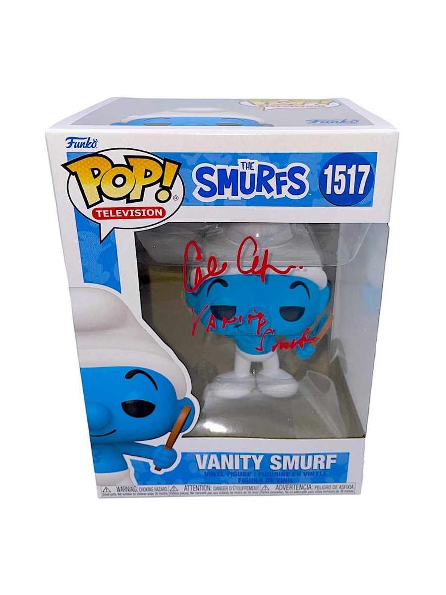 ALAN OPPENHEIMER Signed VANITY SMURF The Smurfs FUNKO POP Vinyl