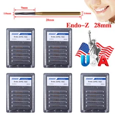 1-5Packs Dental Endo ENDO-Z Tungsten Carbide Burs FG Round Bur High Speed 28mm