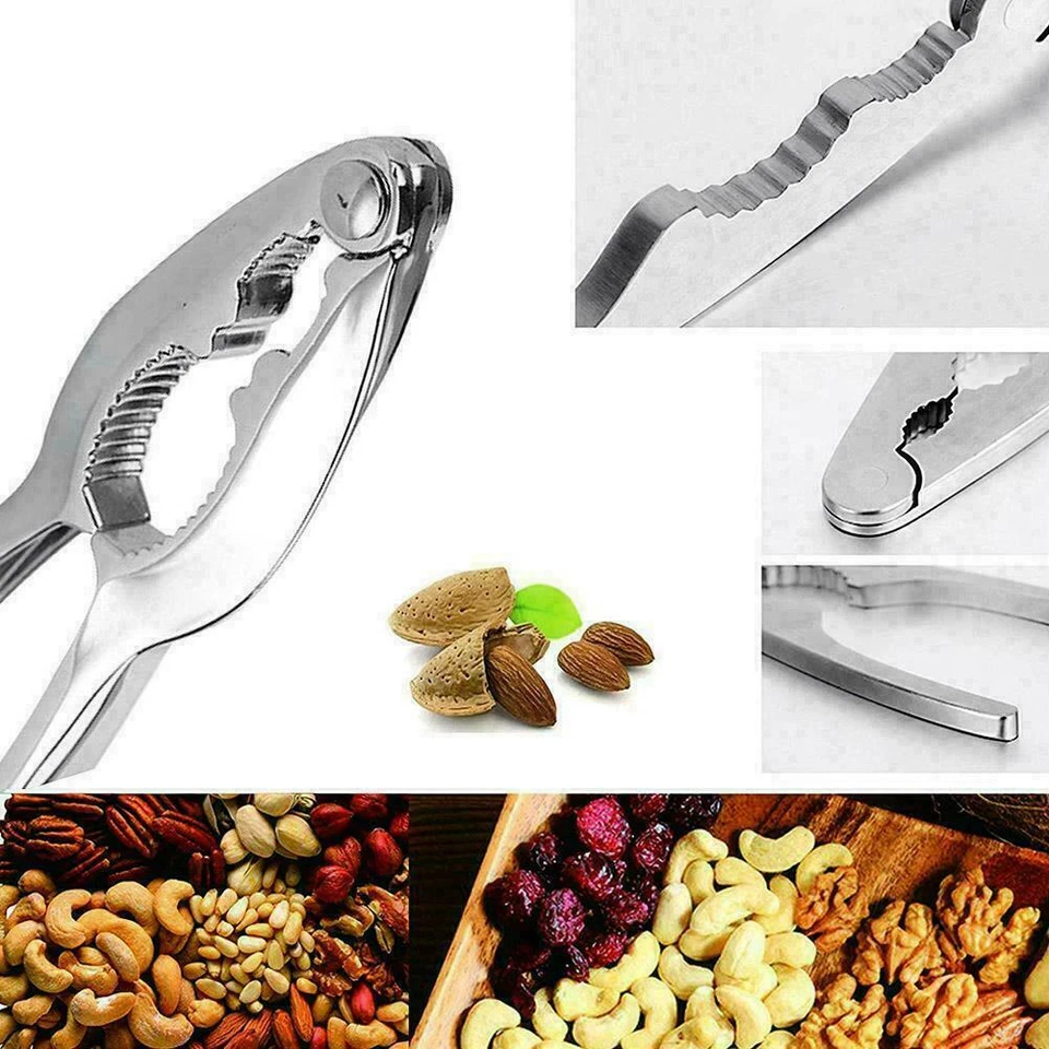 Multifunction Walnut Clamp Clip Pecan Nutcracker Sheller Kitchen A1O5 TGR4 H8I6 - Image 4 of 4
