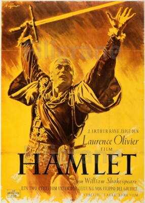 HAMLET FILM Rvzf-POSTER HQ 40x60cm eines KINO POSTER