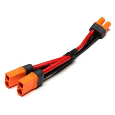 NEW Spektrum Battery Parallel Y-Harness with 6"/150mm Wire 10 AWG : IC5