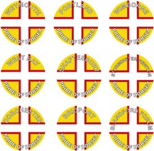 Various Dorset Pride TWO PACK - Car Bumper Vinyl Decal Sticker 