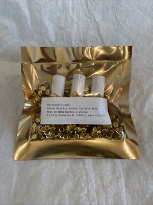 NIP Pat McGrath Labs MINI LIP FETISH LIP BALM  Blow Up, Flesh 3, & Clear
