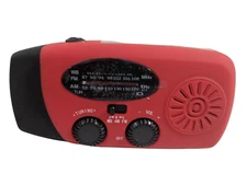 AVGO AM/FM/NOAA Solar  Emergency Weather Radio with LED Flashlight