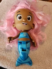 Bubble Guppies Bath Doll Splash & Surprise Molly Just Play 8” Mermaid 