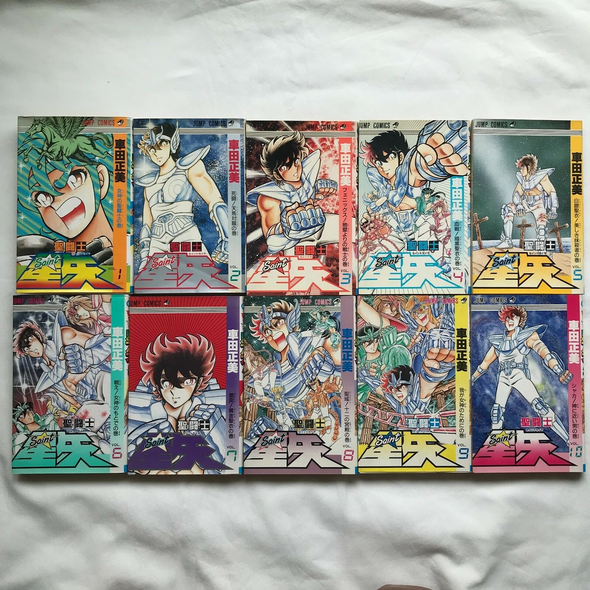in Japanese ] Saint Seiya Comics vol. 1-28 Manga Complete Set Jump