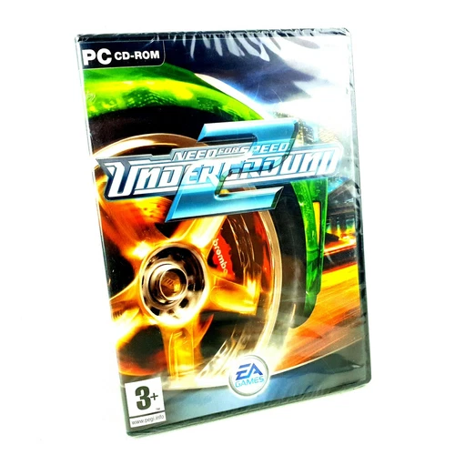 BRAND NEW SEALED NEED FOR SPEED UNDERGROUND 2 II NFS PC VERY RARE EDITION ENG