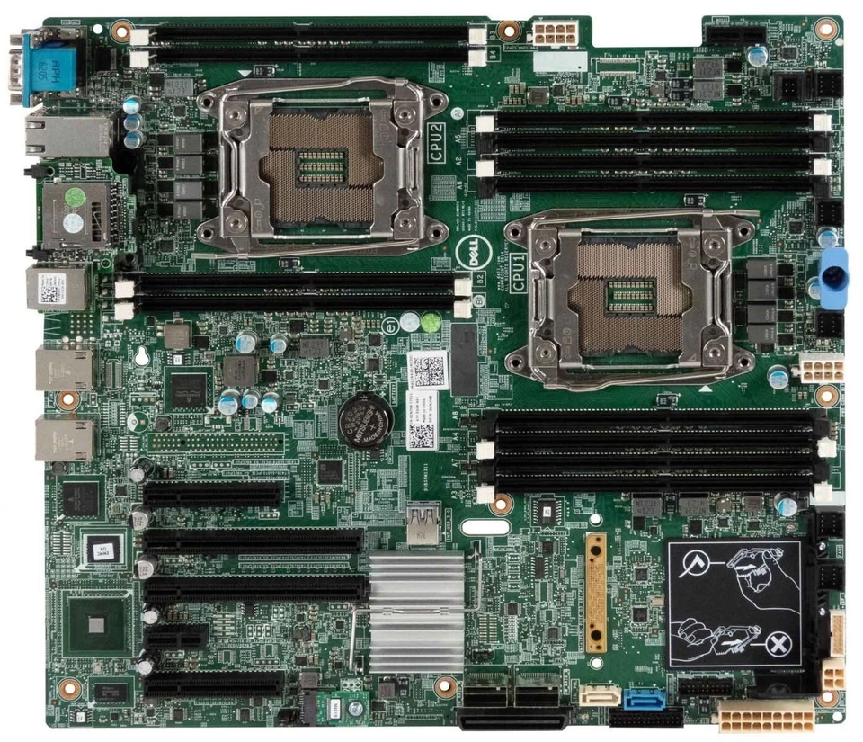Server Mainboard Dell 0CN7X8 CN7X8 Doppio LGA2011 DDR4 PowerEdge R430 R530 - Immagine 2 di 2