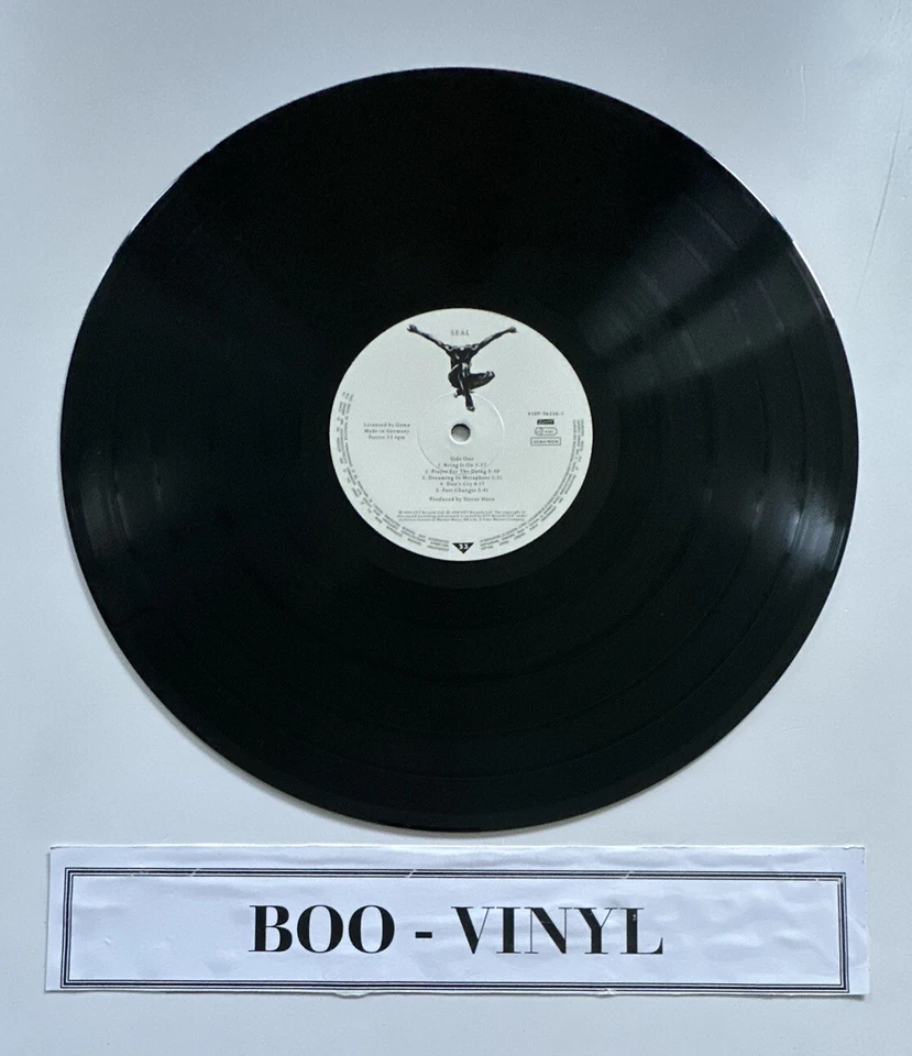 Seal - Seal Rare Lp Vinyl Record Electronic Funk Soul EX / VG+ - Image 3 of 4