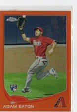 2013 Topps Chrome Orange Refractor #155 Adam Eaton ARIZONA ROOKIE Diamondbacks