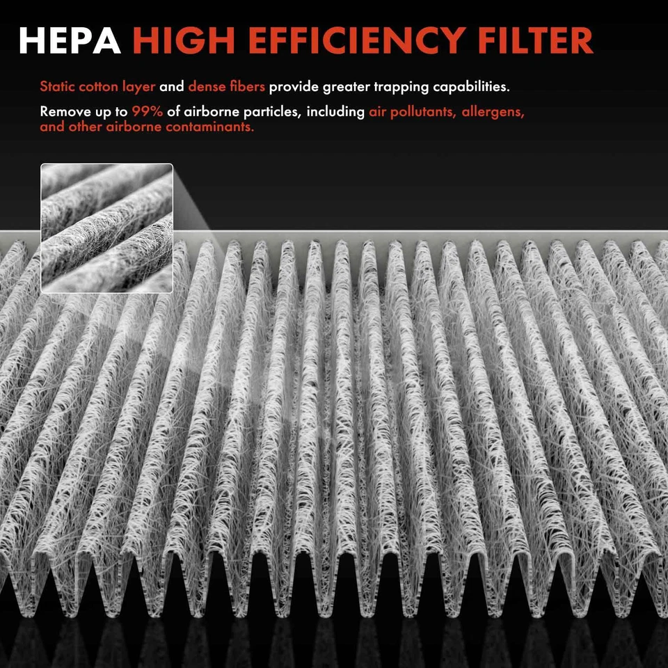 Nuevo filtro de aire de cabina de carbón activado para Tesla Model S 2012 2013 2014 2015 2016 Foto 4 de 4