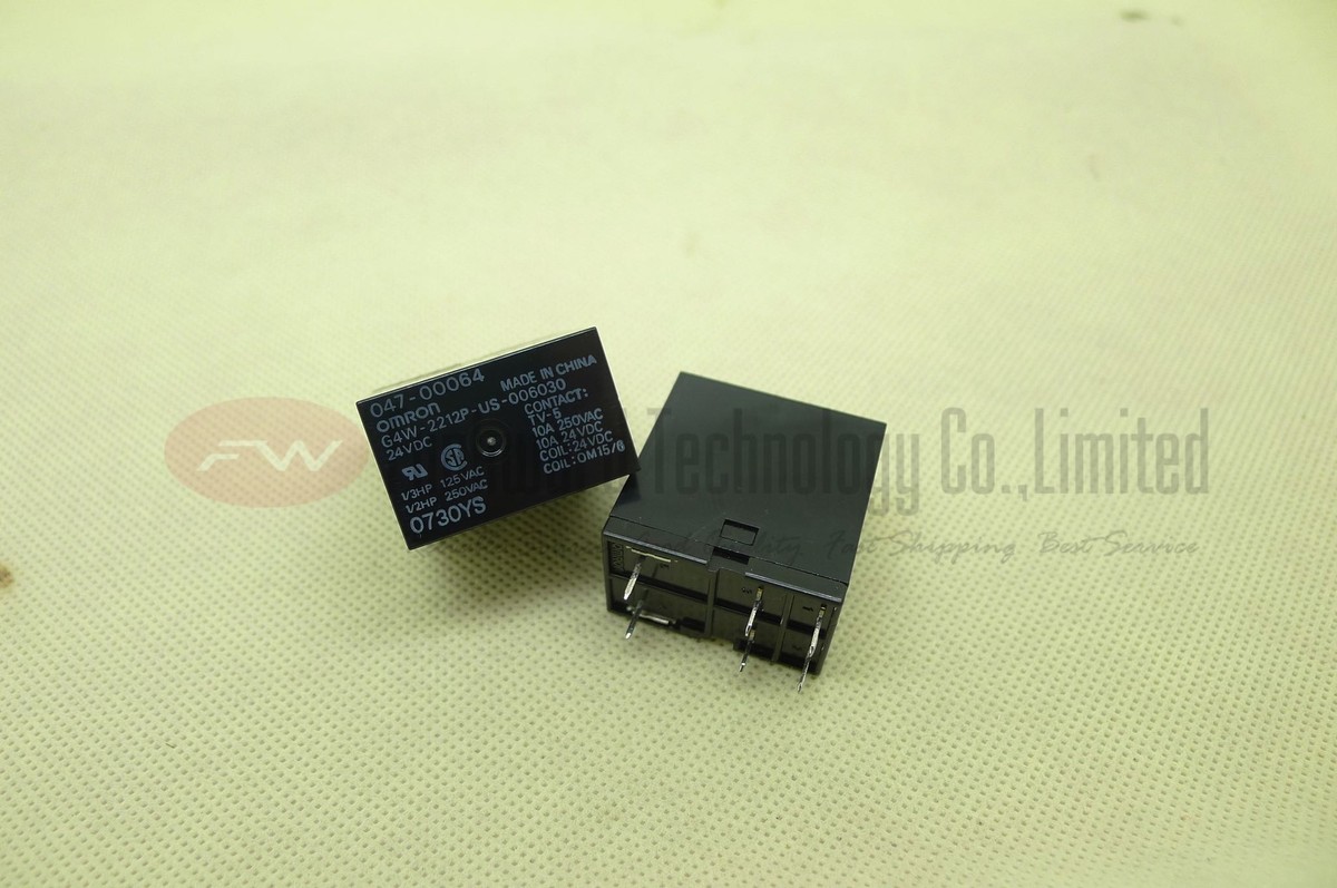 Relè G4W-2212P-US-TV5 DC24V – 10A 250VAC, 6 Pin, Ricambio Chips Gate