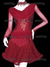 Z526 Custom-made Latin Salsa Rumba Samba Jive Dance dress