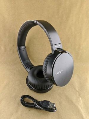 SONY MDR-XB650BT/B EXTRA BASS Bluetooth Headphones - Black | eBay