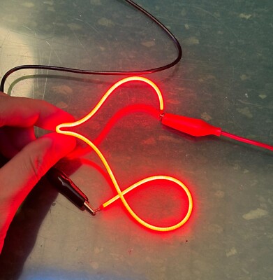 Filament LED Flexible Light 3V 300mm 130mm Edison Soft Diode Neon Noodle Wire