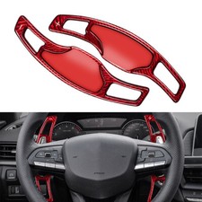Steering Wheel Paddle Shifter Extension Carbon Fiber For Cadillac CT5 20-22 Red