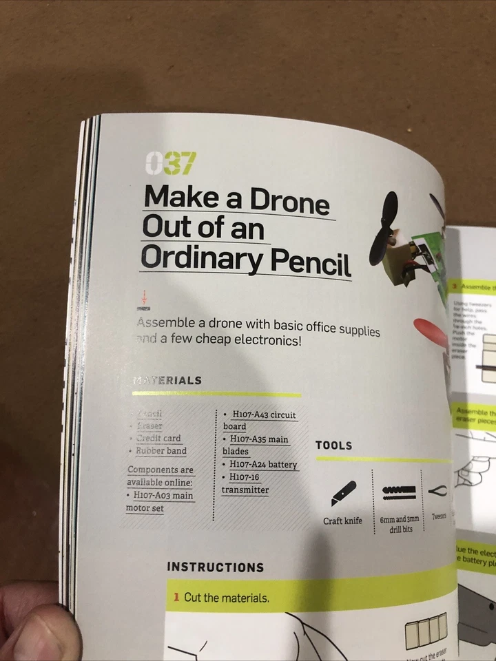 POPULAR SCIENCE Magazine HACK YOUR LIFE DIY HACKS & BUILDS DRONES ROBOTICS 2016 - Image 4 of 4