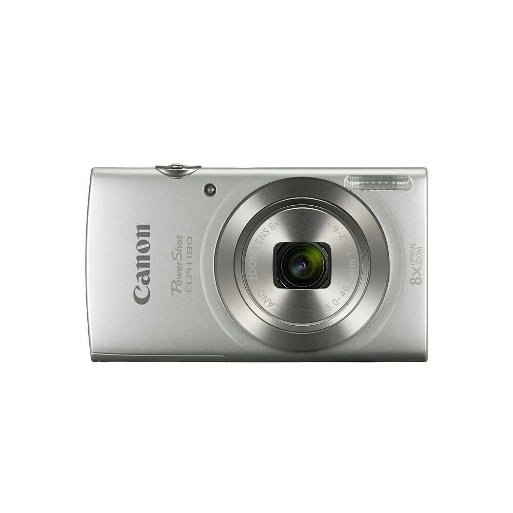Canon PowerShot ELPH 180 20MP Digital Camera 8x Optical Zoom with