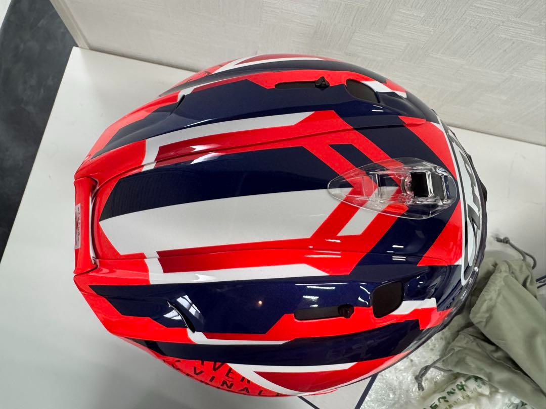 Arai Rx7x maverick GP5 59 60 cm L size helmet New Japan Good Arai Rx7x maverick GP5 59 60 cm L size helmet New Japan Good
