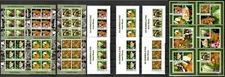 Butterflies  Guinea-Bissau Collection 18 sheets MNH  #CNA300