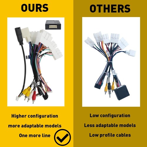 Car Stereo Radio Wiring Harness Adapter Connector 16Pin Fit Toyota Corolla RAV4 - 第 2/11 張圖片