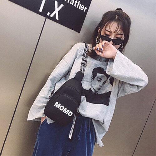 Casual Multifunction Fashion Letter Printed Women Crossbody Bags Chest Bag _xi