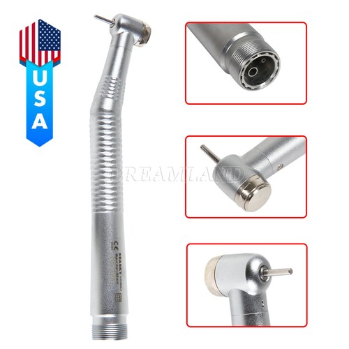 NSK Style Dental High Speed Handpiece 4/2Hole /1:5 LED Fiber Optic Contra Angle - Picture 11 of 17